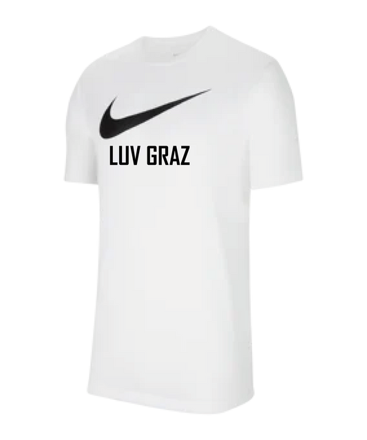 NIKE Park 20 Swoosh T-Shirt Kids Weiss LUV Graz