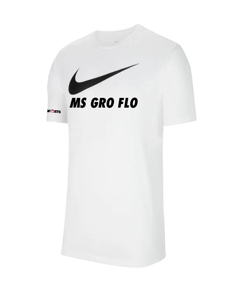 Nike Swoosh Shirt Weiss MS Gross St. Florian