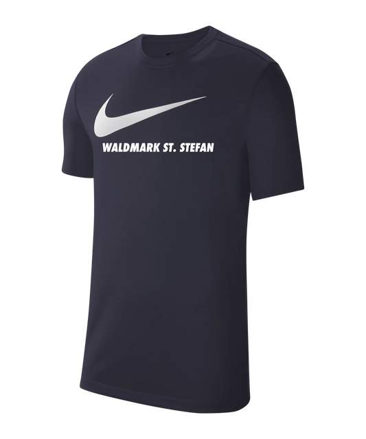 NIKE Park 20 T-Shirt Swoosh Blau Union Waldmark St. Stefan