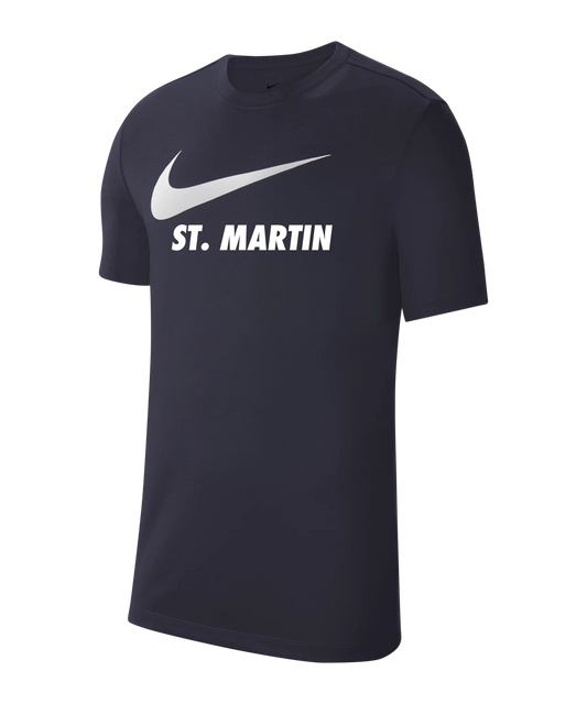 NIKE Park 20 Swoosh T-Shirt Kids Blau ÖTSV Union St. Martin