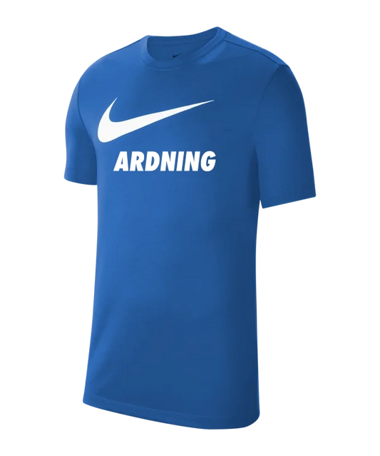 NIKE Park 20 T-Shirt Swoosh Blau Weiss TUS Ardning