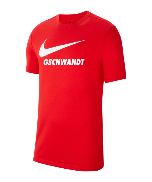 NIKE Park 20 T-Shirt Swoosh Rot UTC Gschwandt