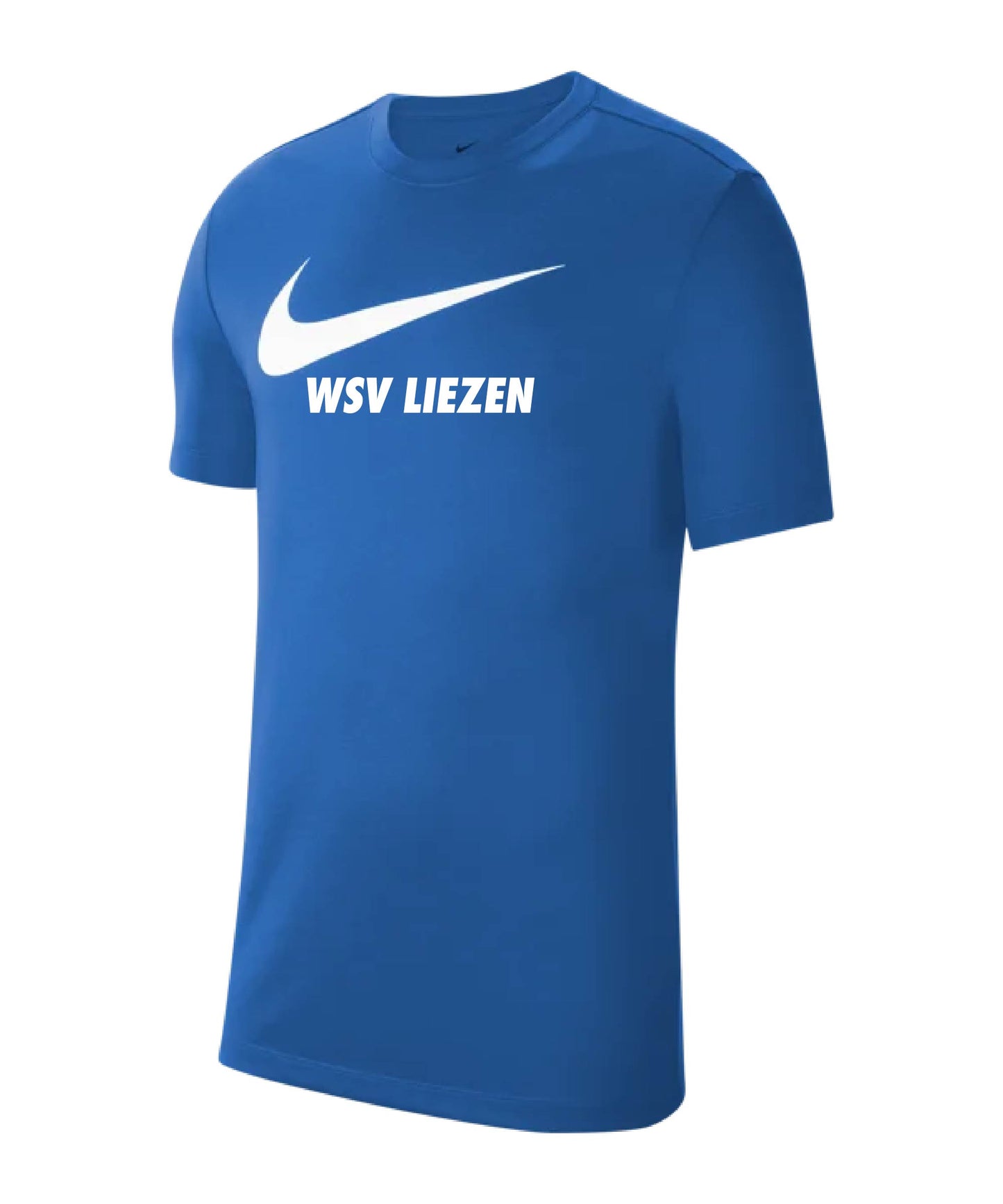 NIKE Park 20 Swoosh T-Shirt Kids Blau Weiss WSV Liezen