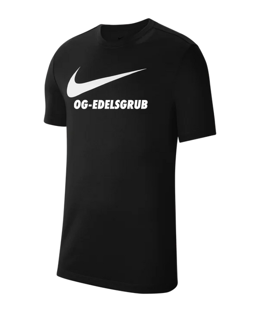 NIKE Park 20 T-Shirt Swoosh Schwarz OG Edelsgroup