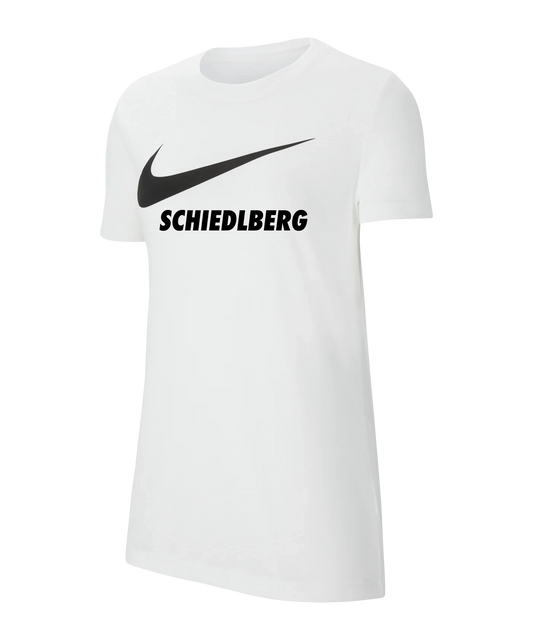 NIKE Park 20 T-Shirt Swoosh Damen Weiss Union Schiedlberg