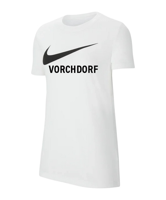 NIKE Park 20 Swoosh T-Shirt Damen Weiss ASKÖ Vorchdorf