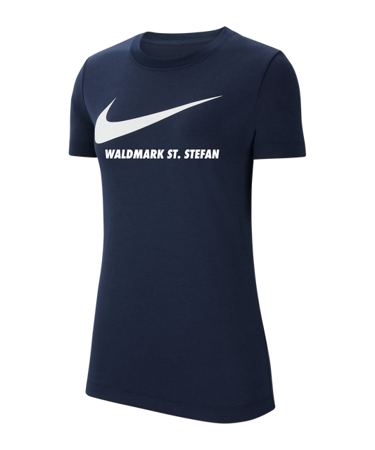 NIKE Park 20 T-Shirt Swoosh Damen Blau Union Waldmark St. Stefan