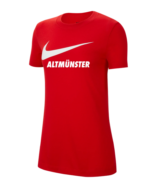 NIKE Park 20 T-Shirt Swoosh Damen Rot FC Altmünster