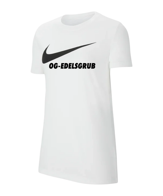 NIKE Park 20 T-Shirt Swoosh Damen Weiss OG Edelsgroup
