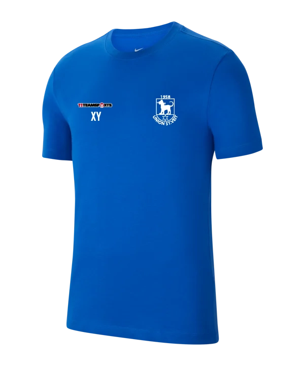 NIKE Park 20 T-Shirt Kids Blau Weiss Union St. Veit
