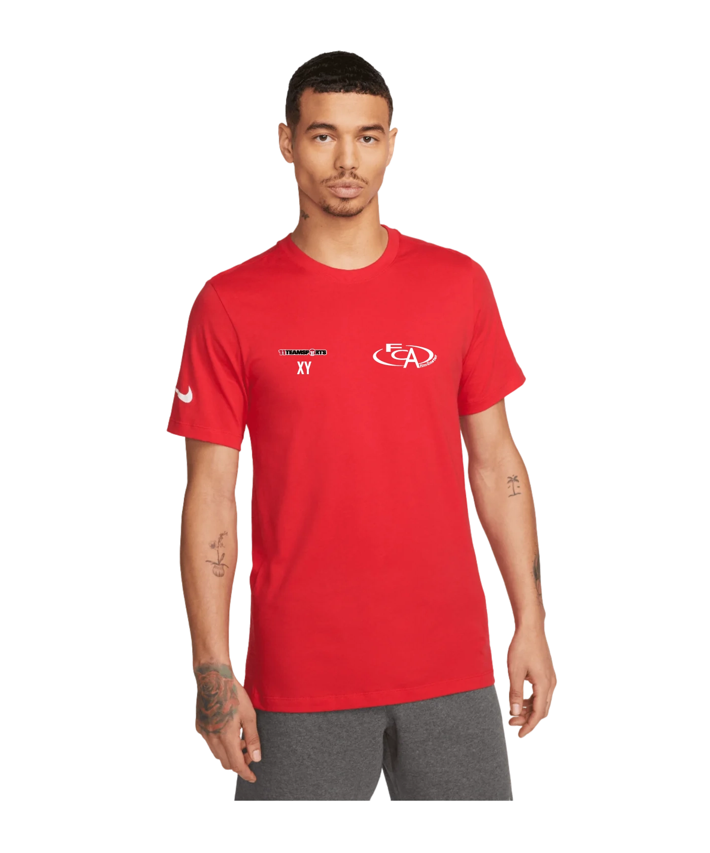 NIKE Park 20 T-Shirt Rot Weiss FC Altmünster