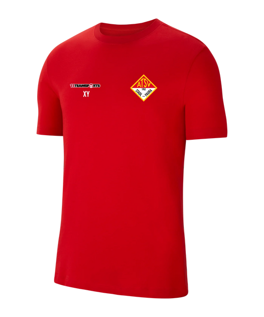 NIKE Park 20 T-Shirt Kids Rot Weiss ATSV Stadl-Paura