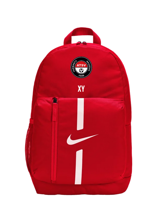 NIKE Academy Team Rucksack Kids Rot ATSV Vorwärts Neuzeug