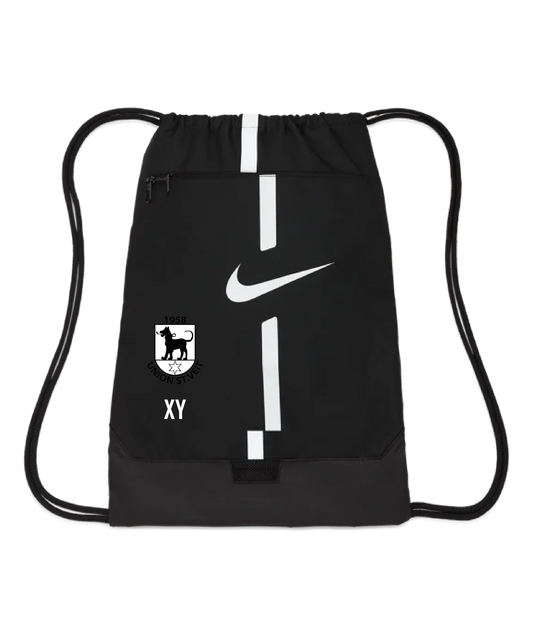 NIKE Academy Gymsack Schwarz Union St. Veit
