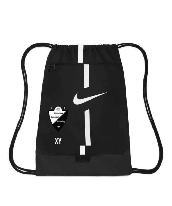 NIKE Academy Gymsack Schwarz Union Herzogsdorf