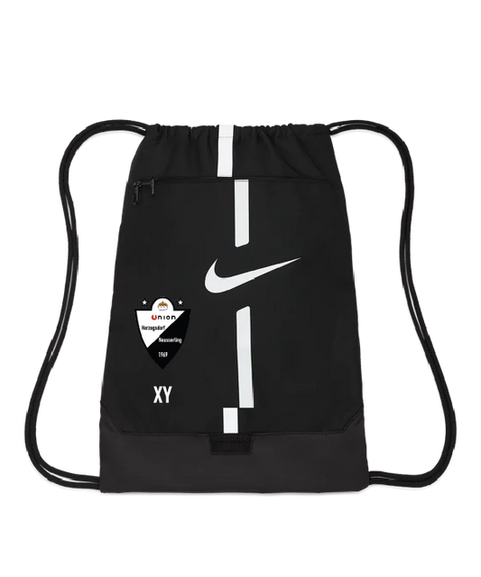 NIKE Academy Gymsack Schwarz Union Herzogsdorf