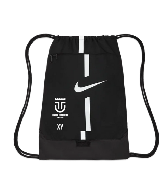 NIKE Academy Gymsack Schwarz Union Thalheim