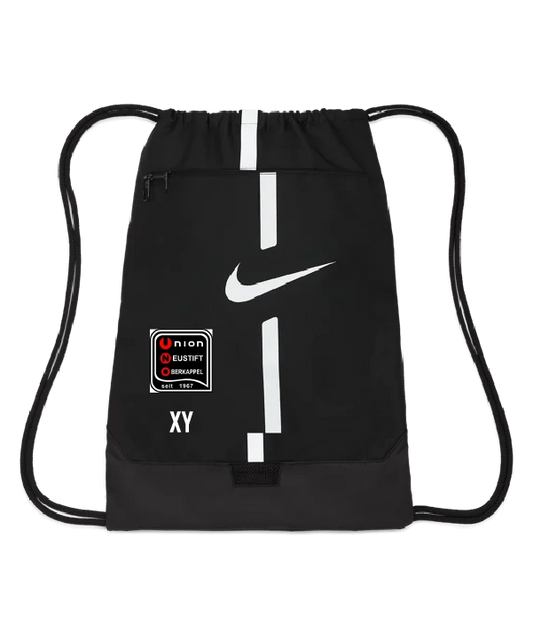 NIKE Academy Gymsack Schwarz Union Neustift/Oberkappel