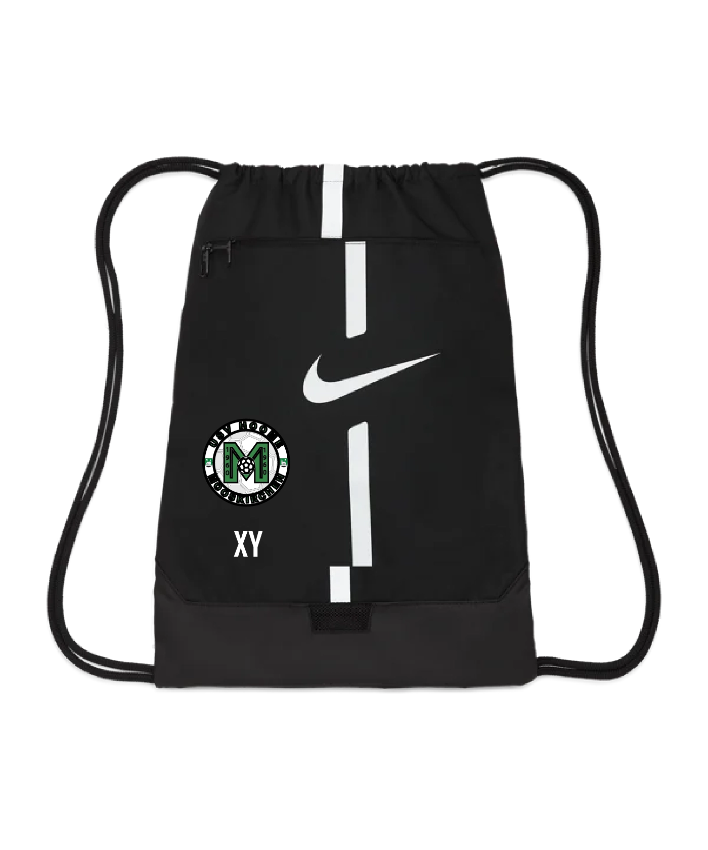 NIKE Academy Gymsack Schwarz USV Mooskirchen