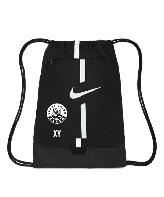 NIKE Academy Gymsack Schwarz Union Saxen