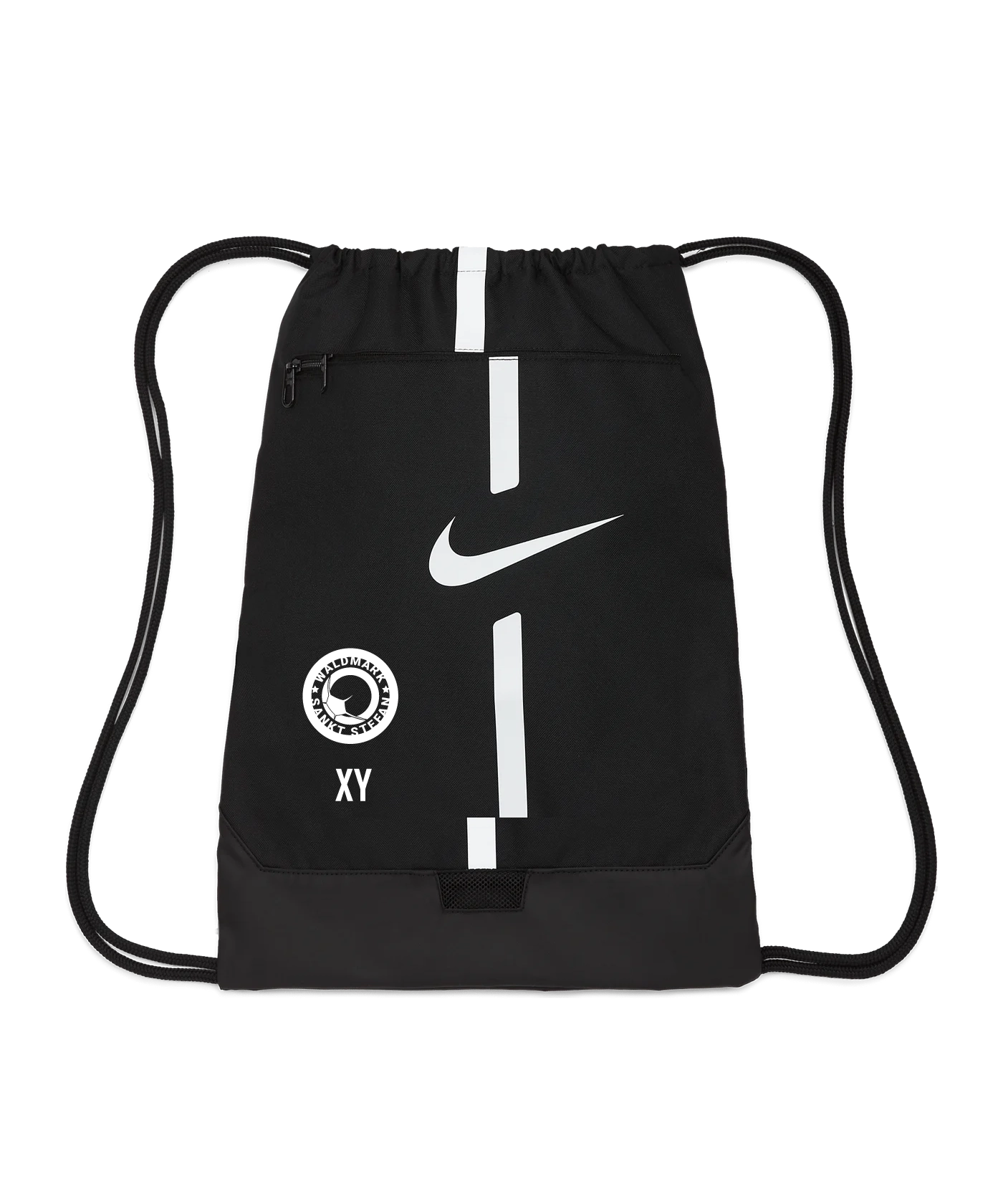 NIKE Academy Gymsack Schwarz Union Waldmark St. Stefan