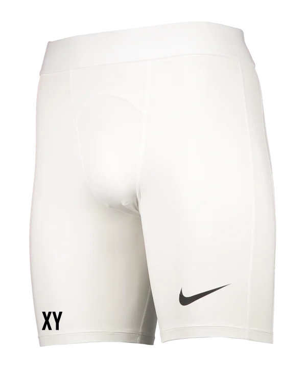 NIKE Pro Strike Short Weiss Schwarz Ini