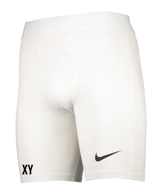 NIKE Pro Strike Short Weiss Schwarz Ini
