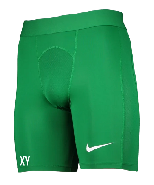 NIKE Pro Strike Short Grün Weiss Ini