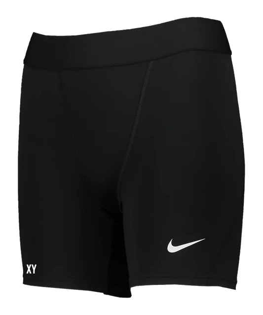 NIKE Pro Strike Short Damen Schwarz Weiss Ini
