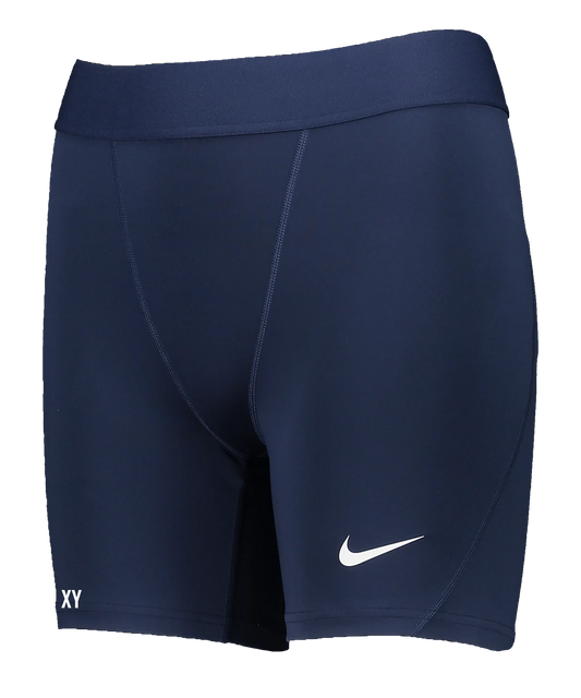 NIKE Pro Strike Short Damen Blau Weiss Ini