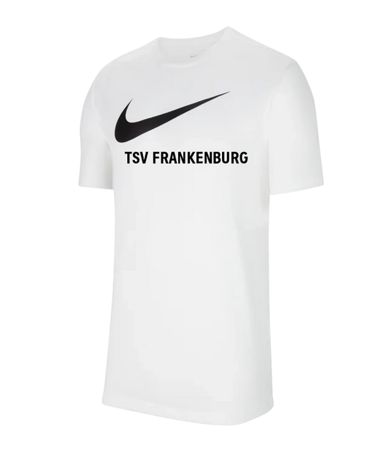 NIKE Park 20 T-Shirt Swoosh Weiss TSV Frankenburg