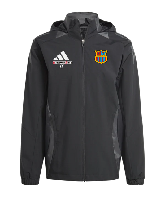 Adidas Regenjacke Schwarz Kids FC Fernitz Mellach