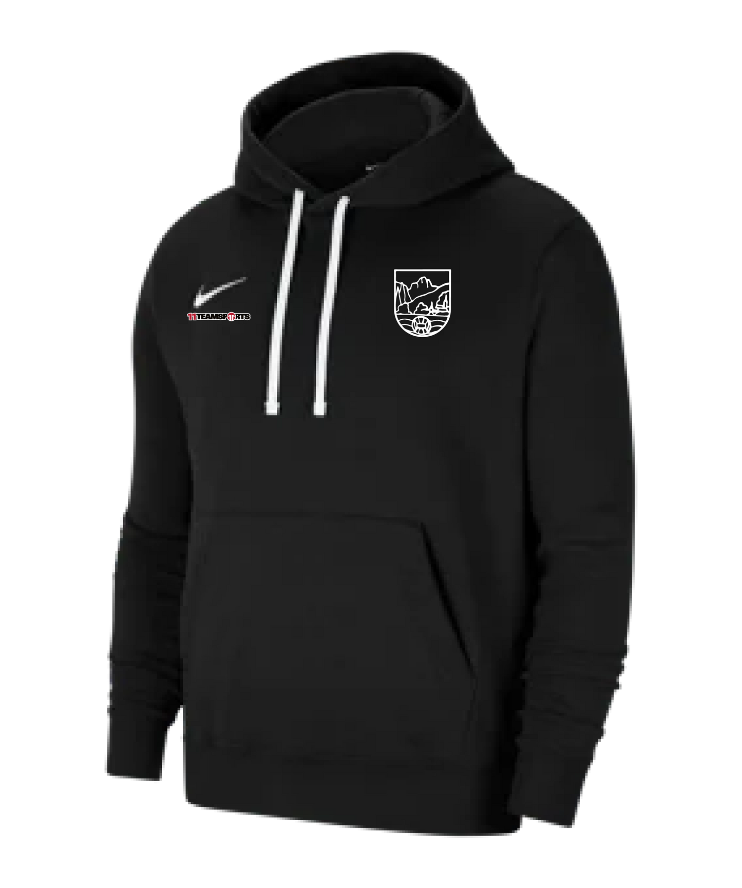 Nike Park 20 Fleece Hoody Schwarz-Weiß FC Gaishorn