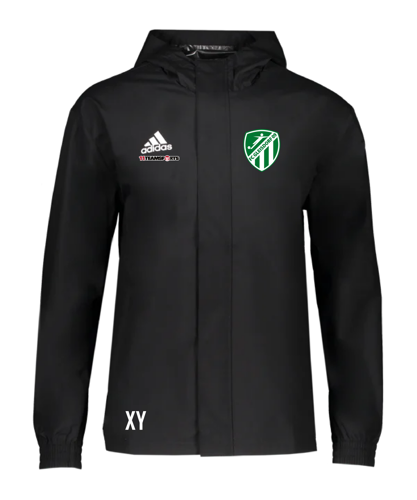 Adidas Allwetterjacke Kids Schwarz FC Gleisdorf