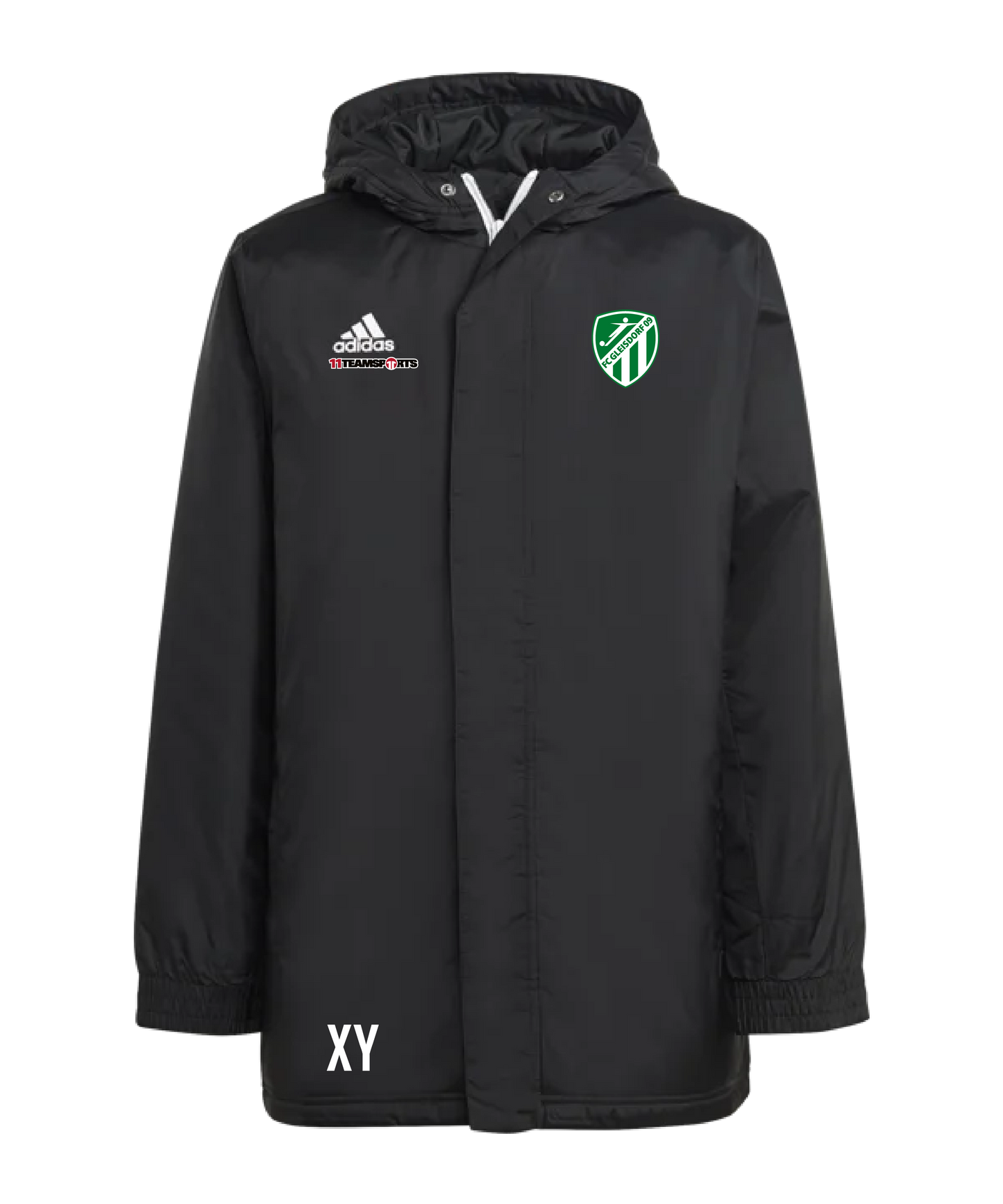 Adidas Stadiumjacke Schwarz FC Gleisdorf