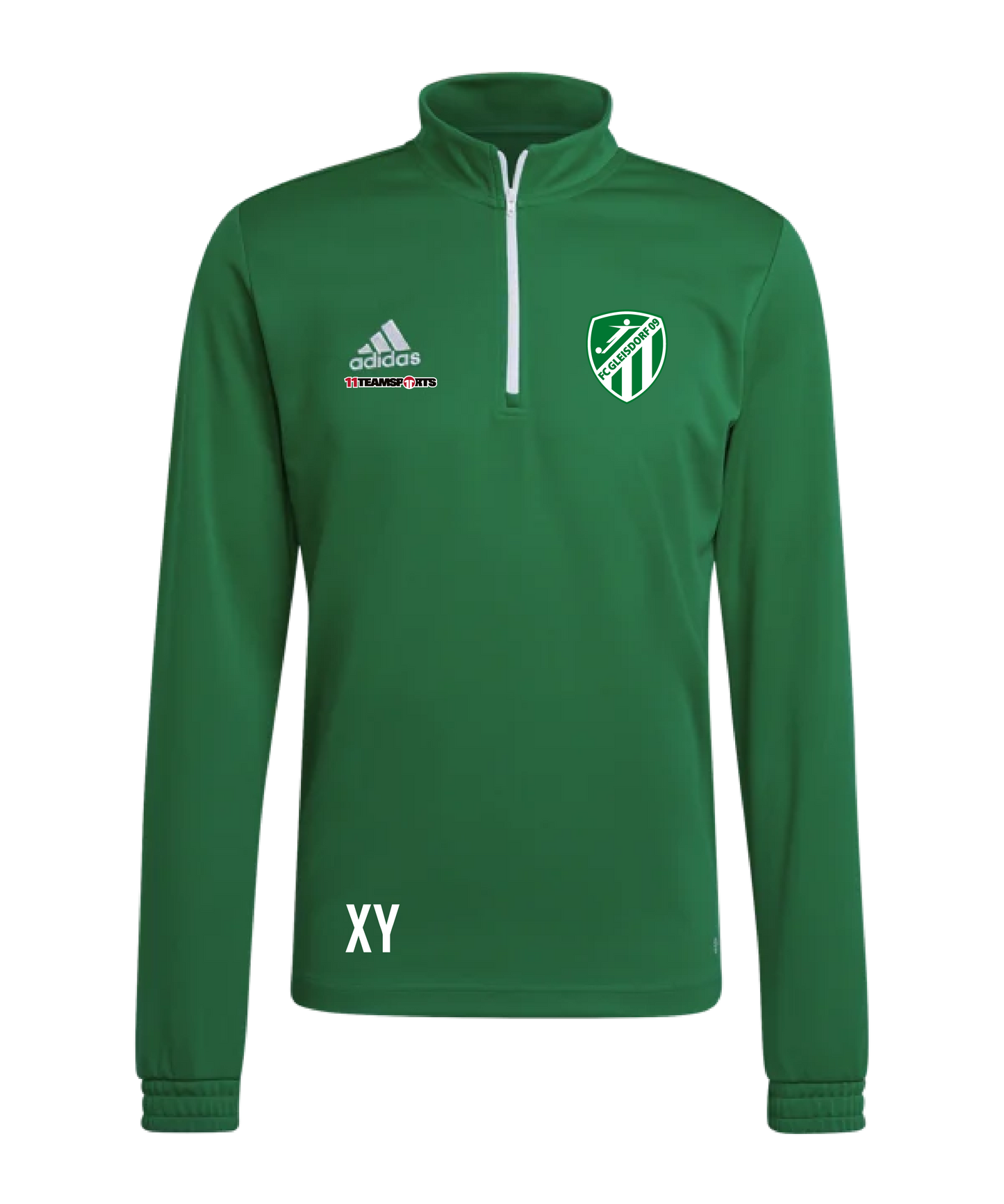 Adidas HalfZip Sweatshirt Kids Grün FC Gleisdorf