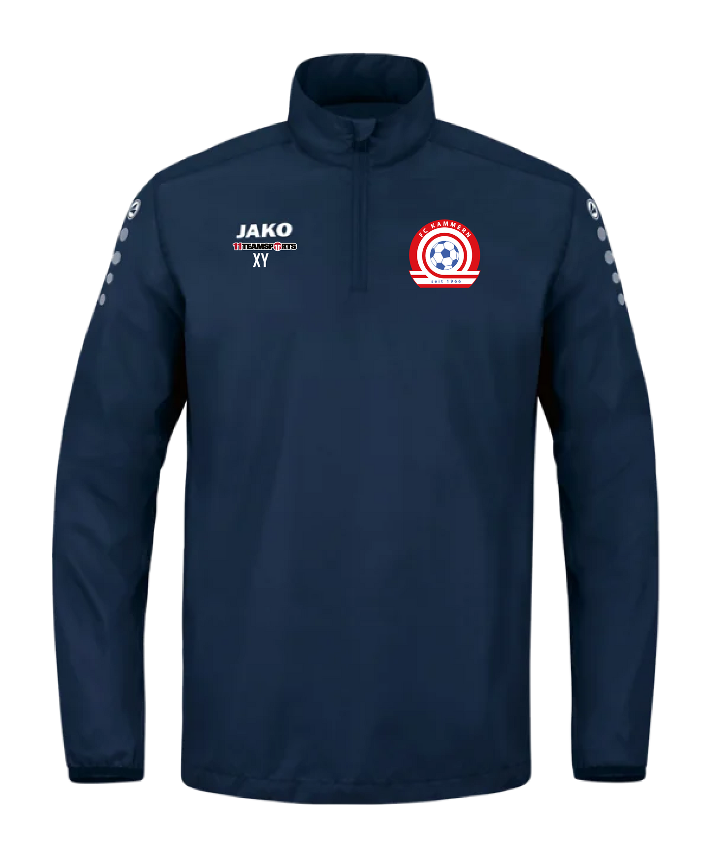 Jako Regenjacke Herren Blau FC Kammern
