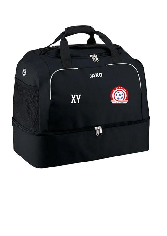 Jako Tache mit Bodenfach Senior Schwarz FC Kammern