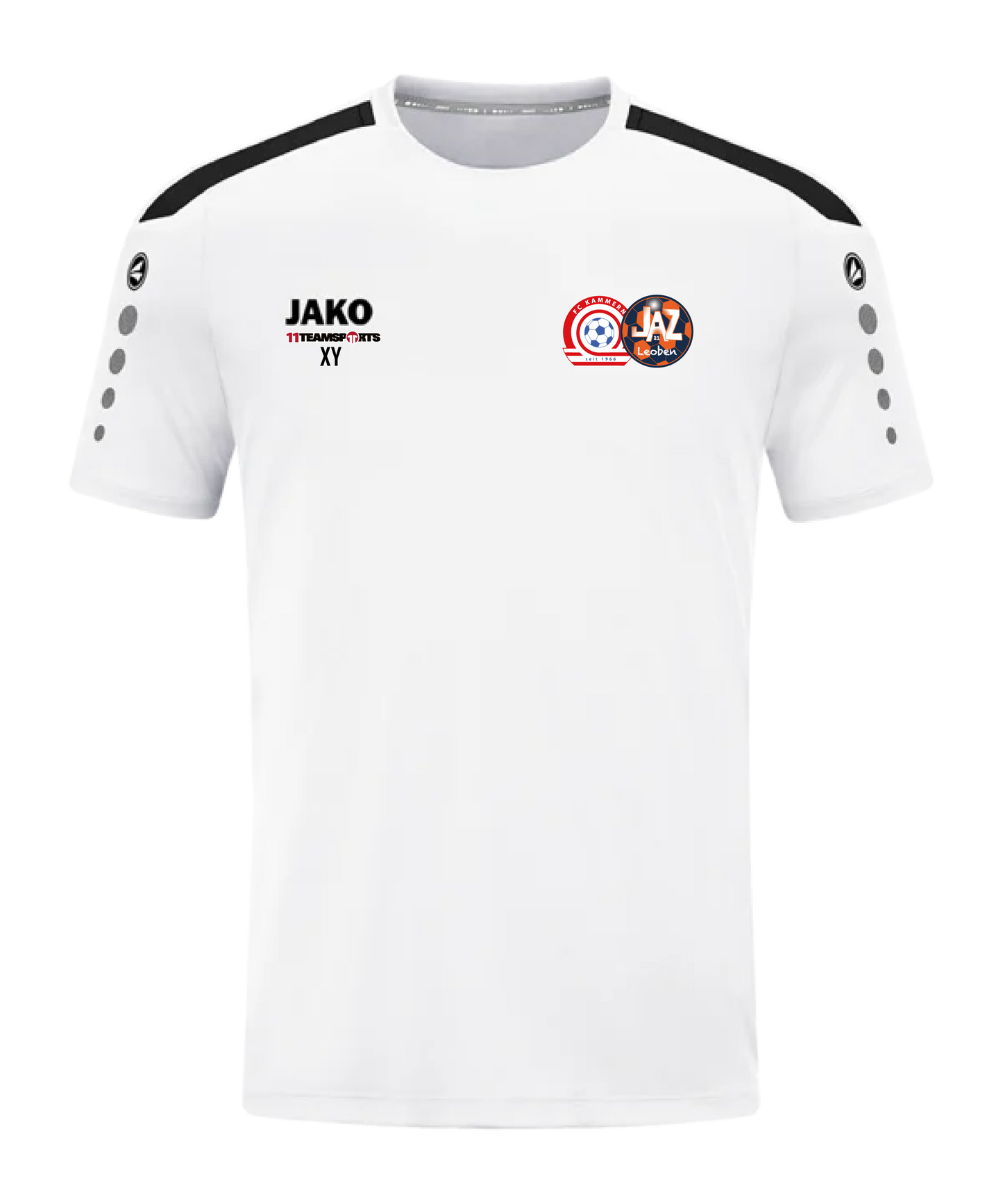 Jako Trainings Shirt Herren Weiß/Rot FC Kammern-Leoben