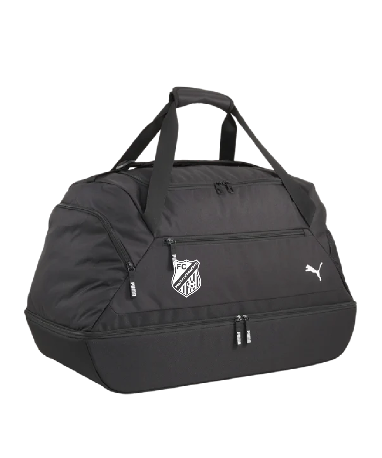 PUMA TeamGoal Teambag Sporttasche Schwarz FC Pinggau-Friedberg
