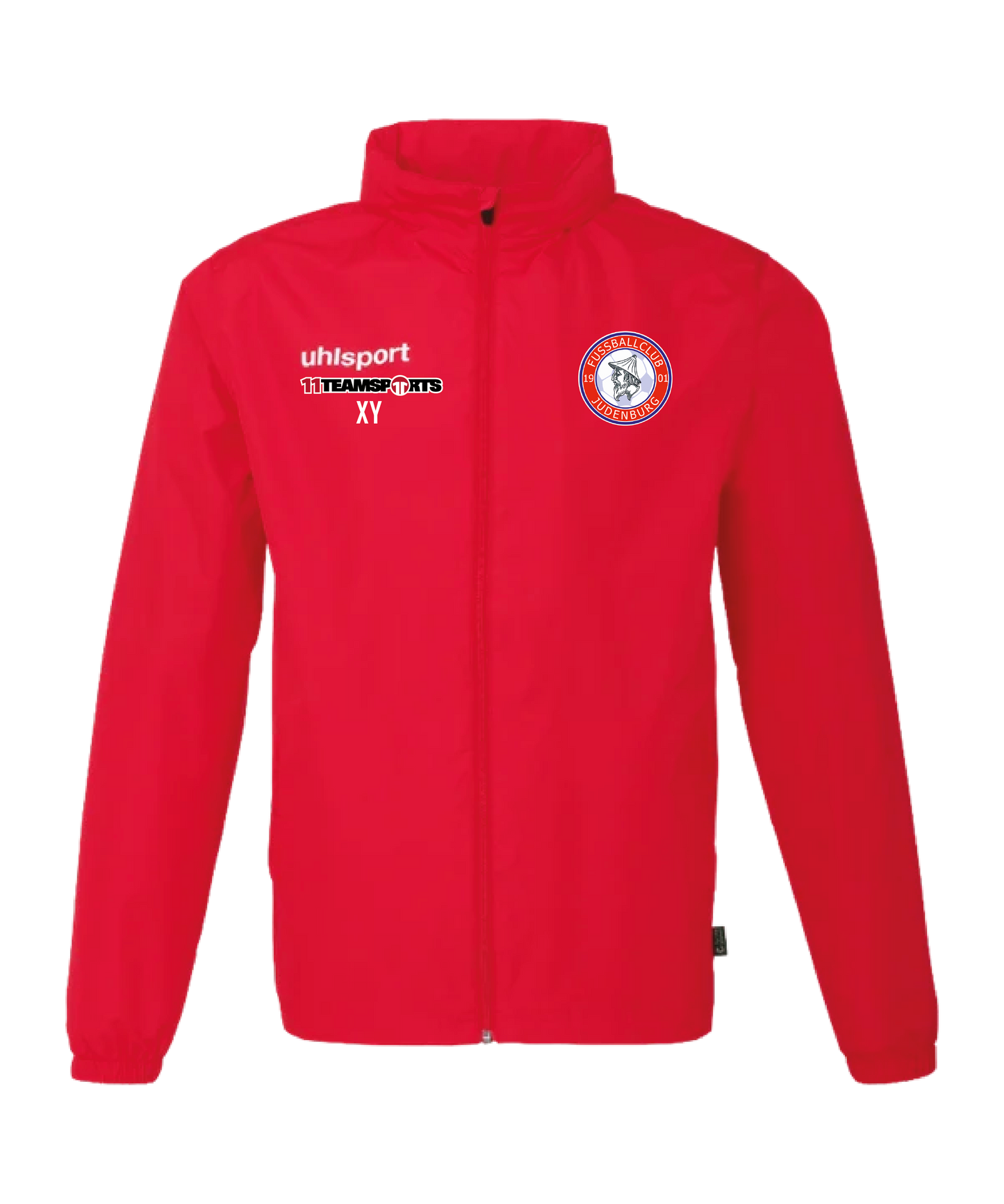 Uhlsport Regenjacke Kids rot FC Judenburg