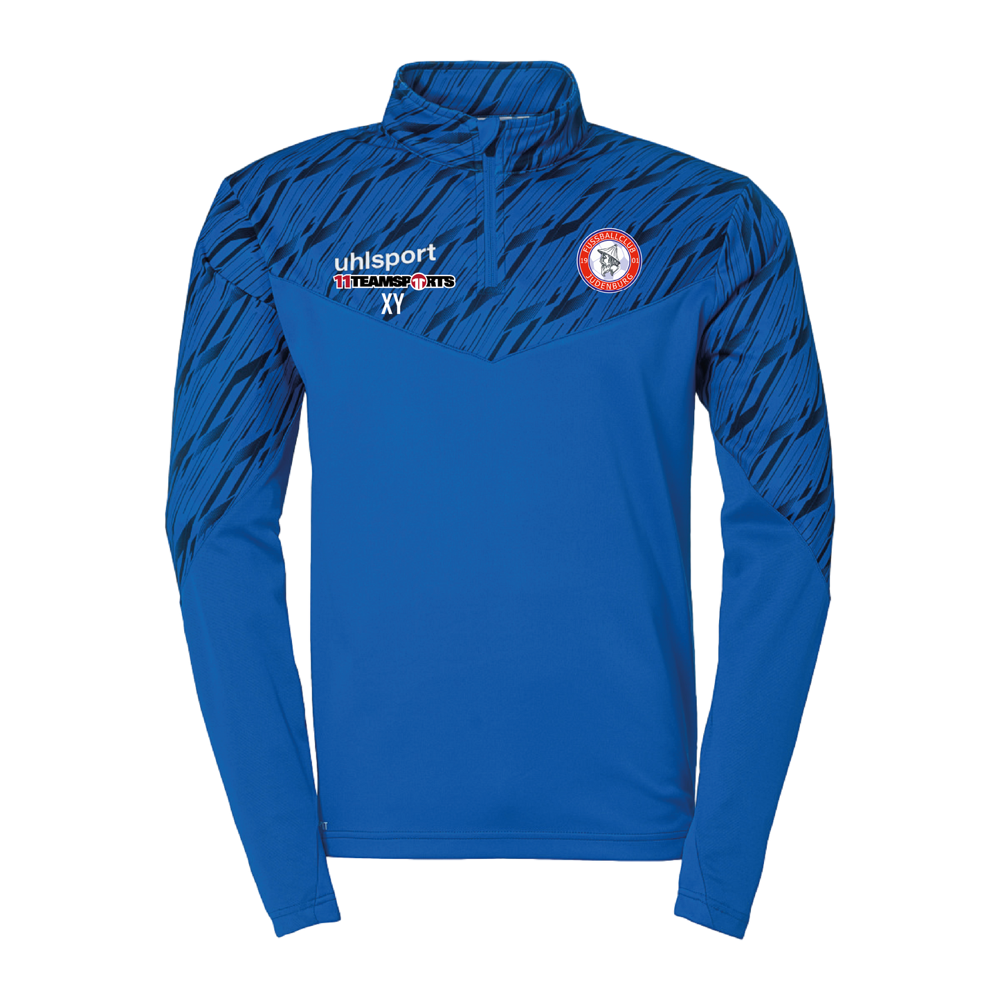 Uhlsport Zip Top Training Kids blau FC Judenburg