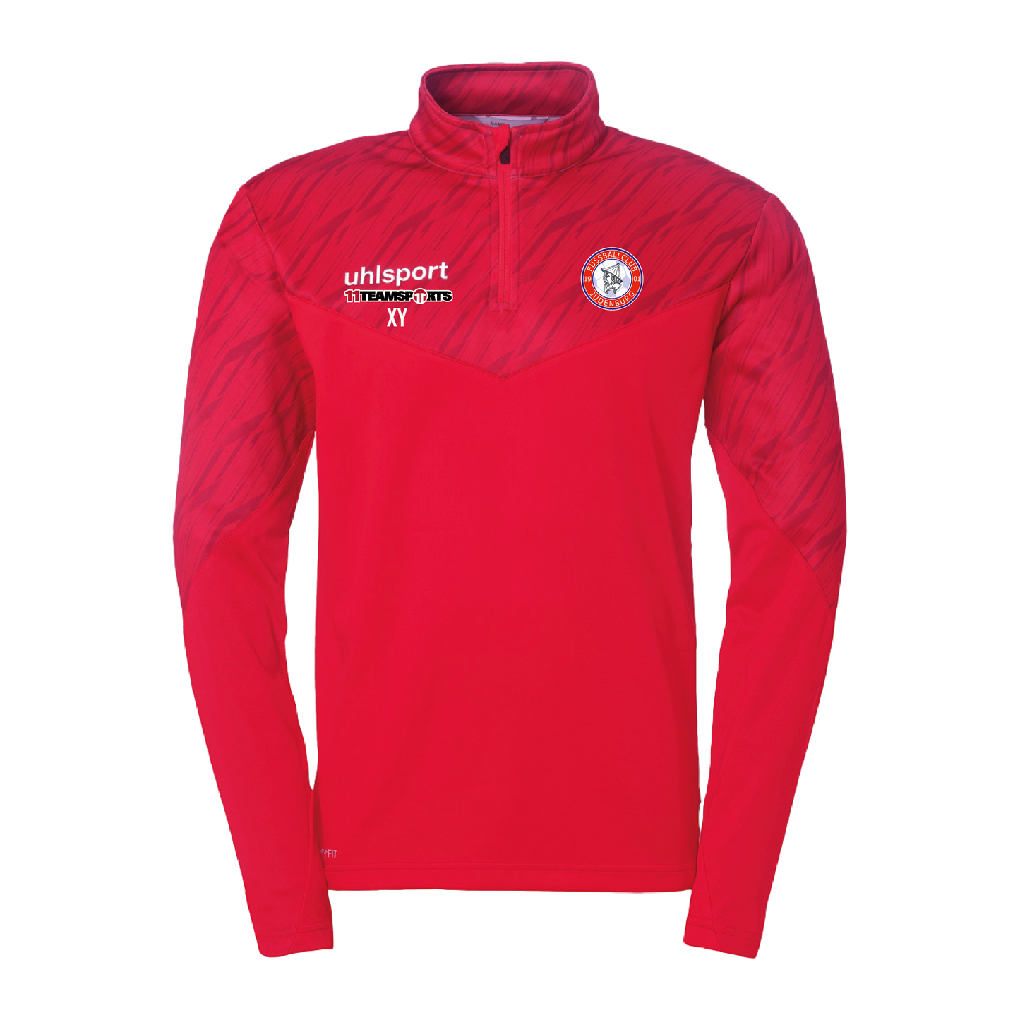 Uhlsport Zip Top Training Kids rot FC Judenburg