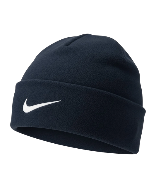 NIKE Peak Standard Cuff Beanie Schwarz Weiss
