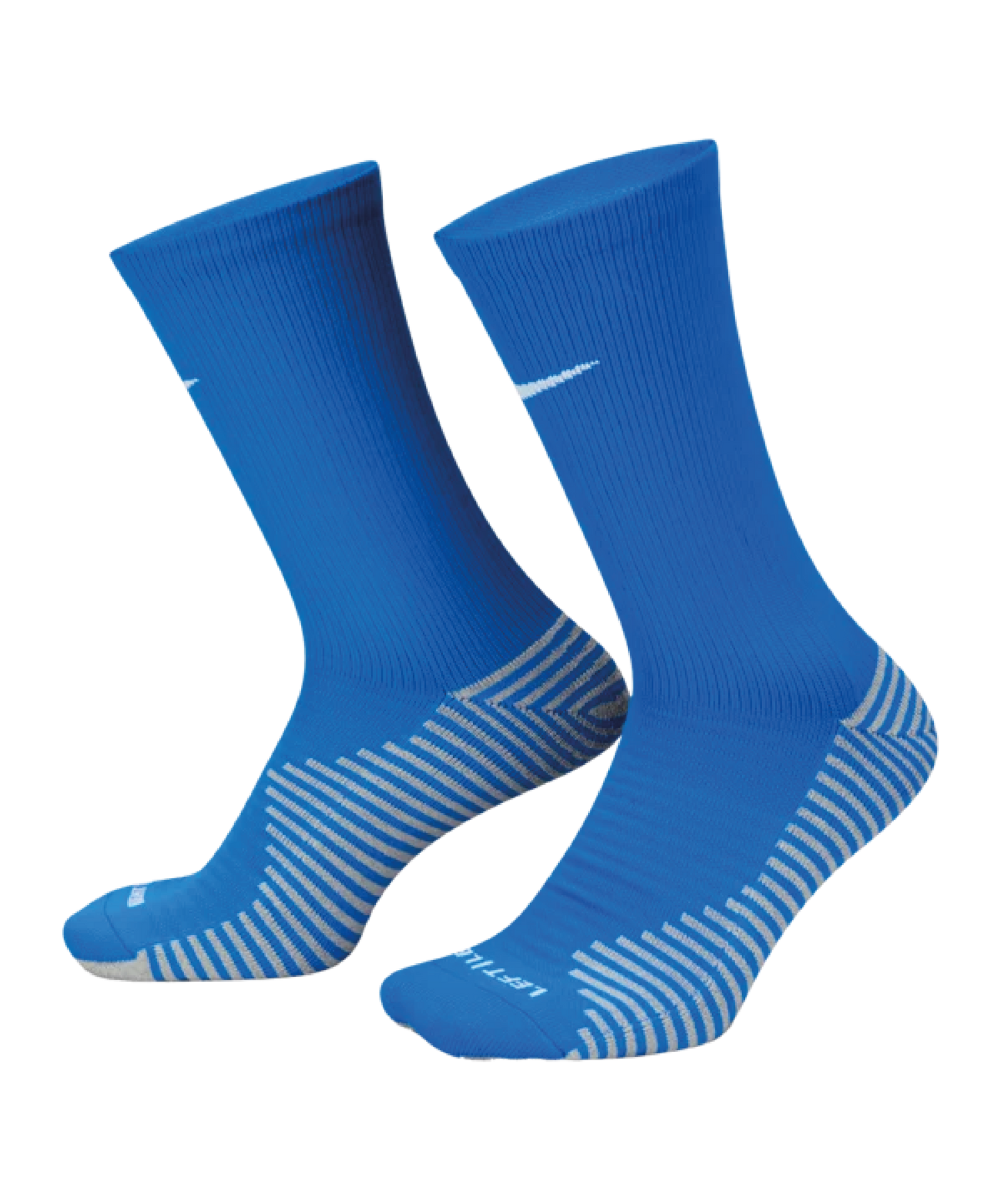 NIKE Strike Crew Socken Blau Weiss