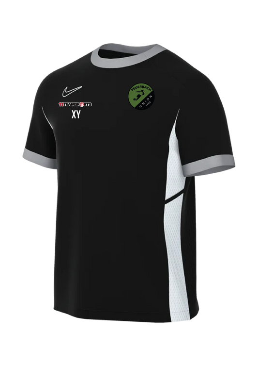 NIKE Academy 25 Trainingsshirt Schwarz Union Peuerbach