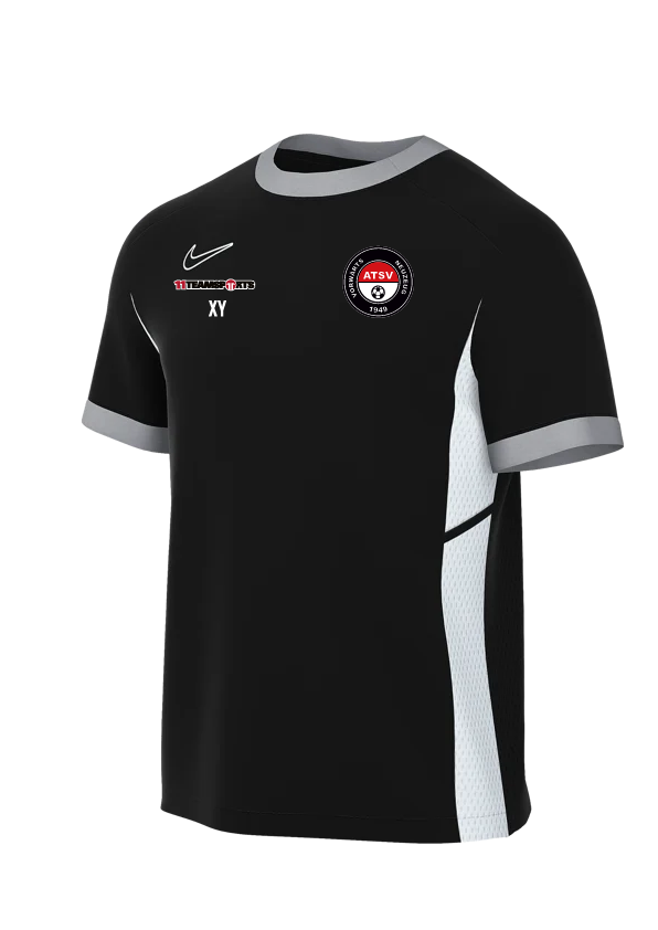 NIKE Academy 25 Trainingsshirt Schwarz ATSV Vorwärts Neuzeug