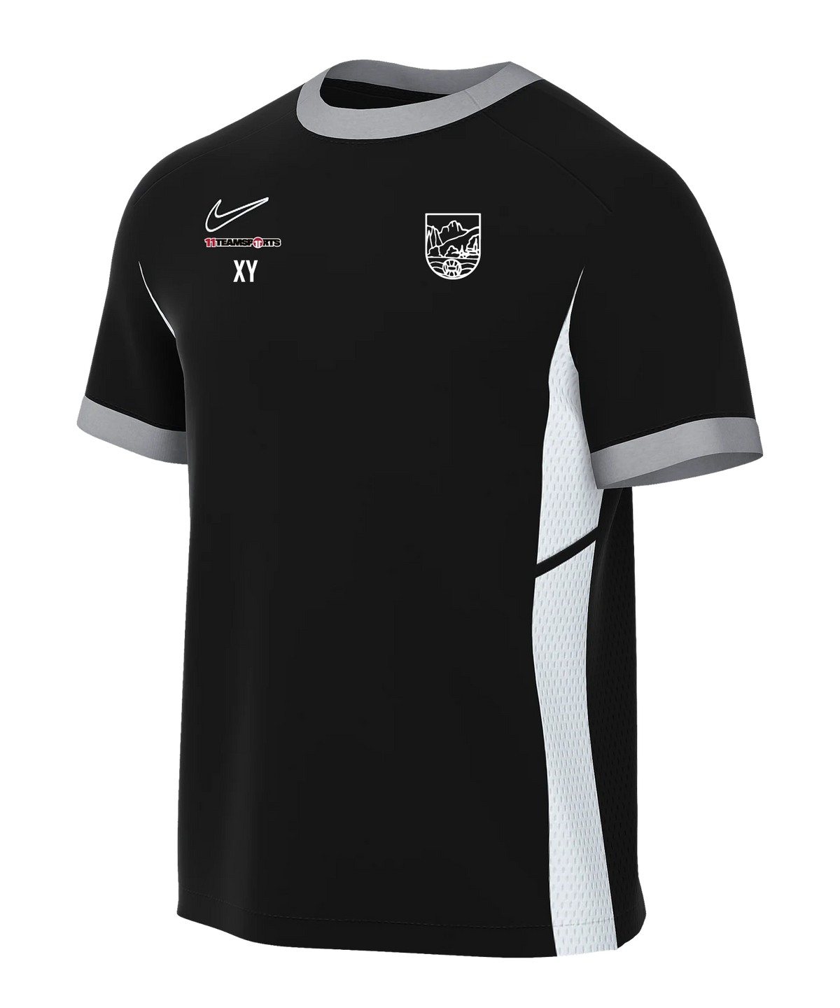 Nike Academy 25 Trainingsshirt Kids Schwarz F010 FC Gaishorn