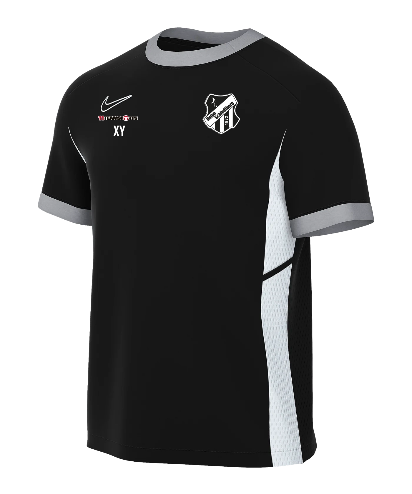 NIKE Academy 25 Trainingsshirt Schwarz Union Schiedlberg