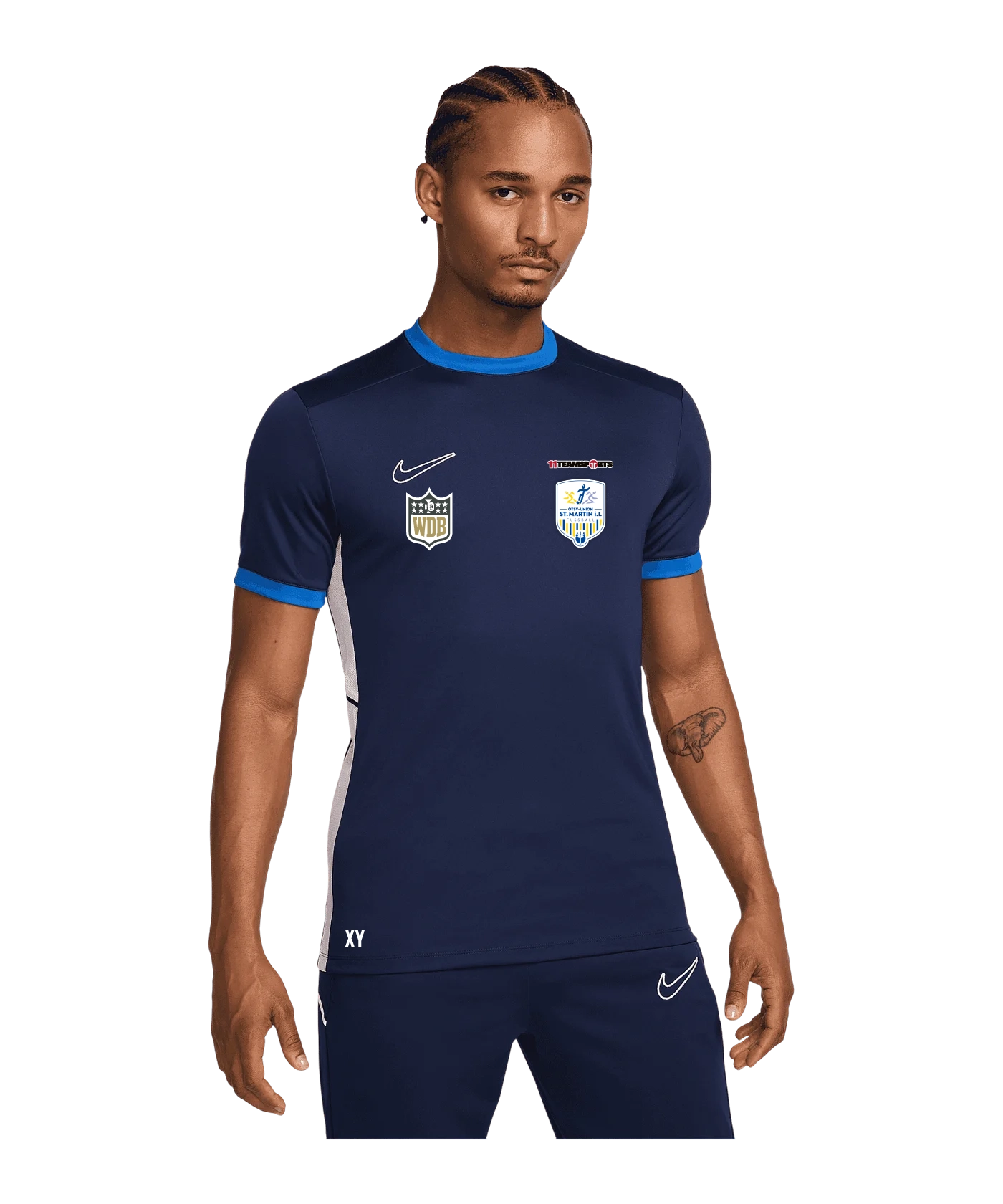 NIKE Academy 25 Trainingsshirt Blau ÖTSV Union St. Martin
